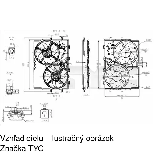 Ventilátory chladičov POLCAR 577023W6X - obr. 4