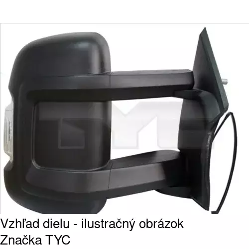 Vonkajšie zrkadlo POLCAR 5770529NM - obr. 1