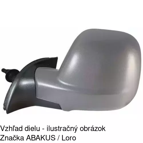 Vonkajšie zrkadlo POLCAR 57U1511M - obr. 3