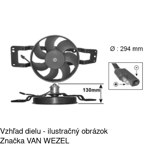 Ventilátory chladičov POLCAR 600323W1 - obr. 5