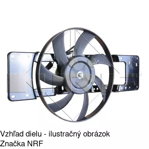 Ventilátory chladičov POLCAR 600623W4 - obr. 2