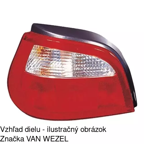 Zadné svetlo POLCAR 601187-H - obr. 3