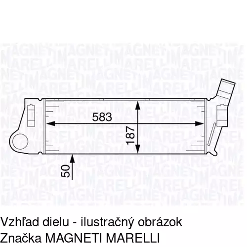 Chladiče vzduchu (Intercoolery) POLCAR 6012J8-1