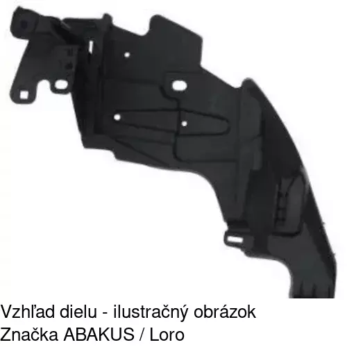 Držiak nárazníka POLCAR 60140715 - obr. 1