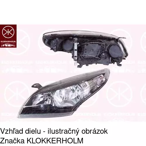 Hlavný reflektor POLCAR 6014106E