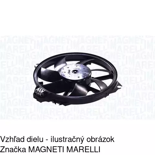 Ventilátory chladičov POLCAR 601423W1X - obr. 1