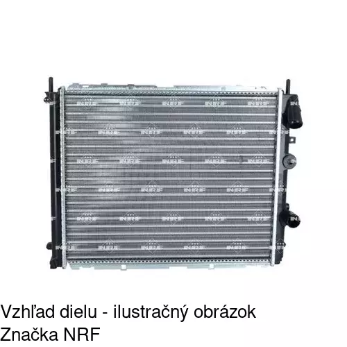 Chladiče vody POLCAR 601508A1 - obr. 2