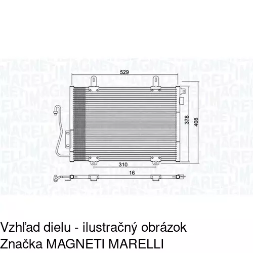 Chladiče klimatizácie POLCAR 6015K8C1S - obr. 1