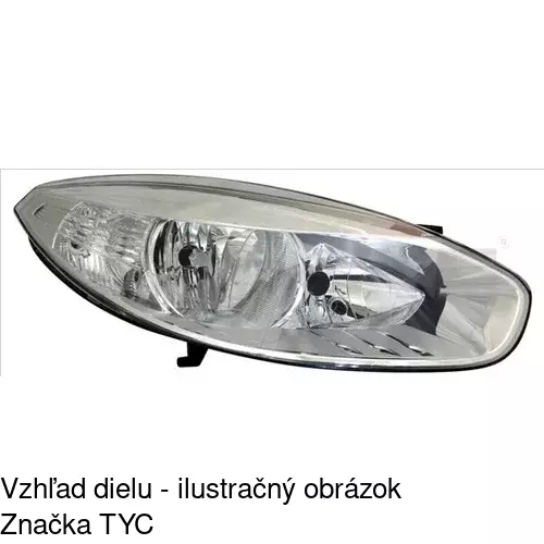 Hlavný reflektor POLCAR 603509-E