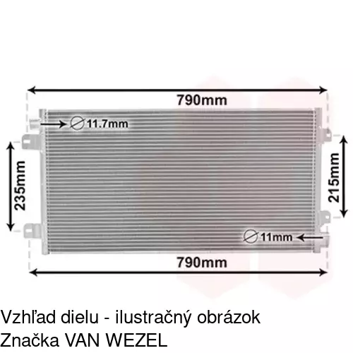 Chladiče klimatizácie POLCAR 6041K82X - obr. 4