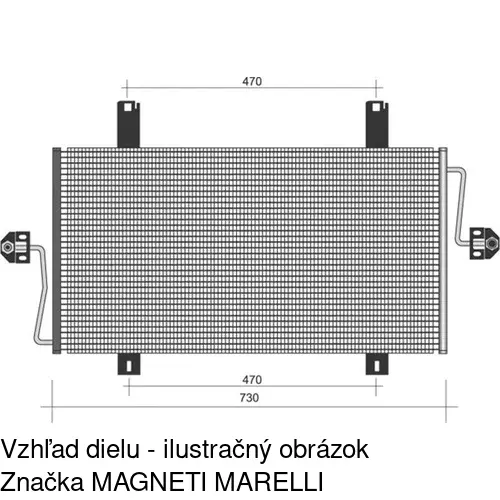 Chladiče klimatizácie POLCAR 6041K8C1 - obr. 1