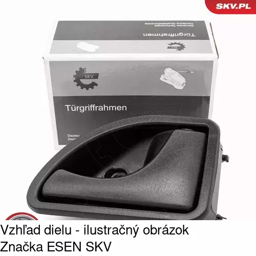 Klučka vnútorná POLCAR 6060ZW44G