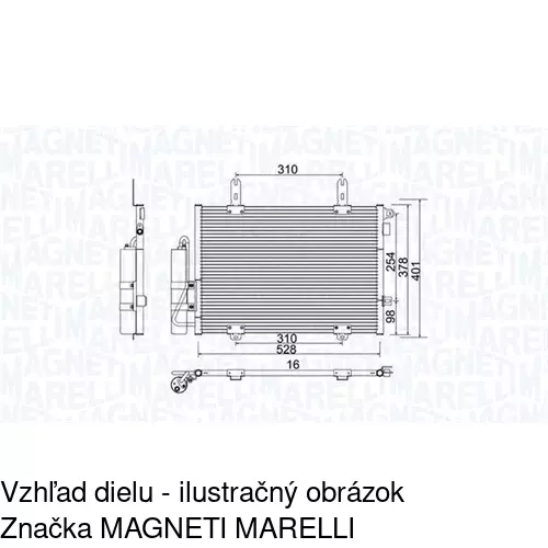 Chladiče klimatizácie POLCAR 6061K81X - obr. 4