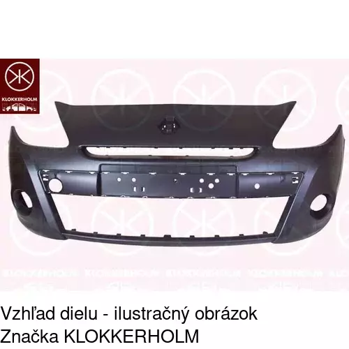 Predný nárazník POLCAR 606407-1