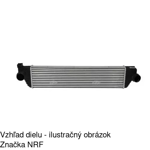 Chladiče vzduchu (Intercoolery) POLCAR 60N1J8-1 - obr. 2