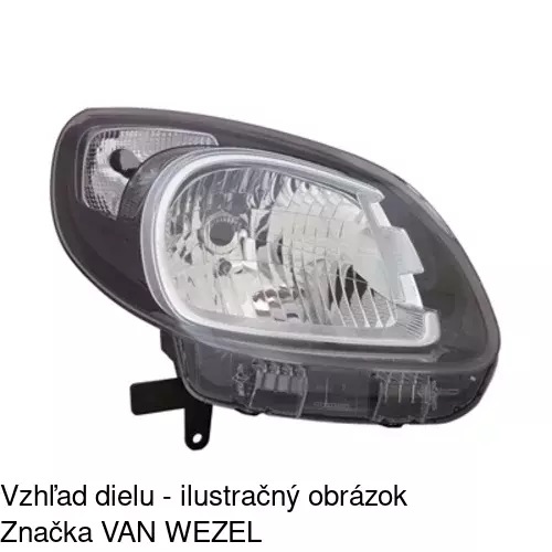 Hlavný reflektor POLCAR 60U1101E - obr. 4