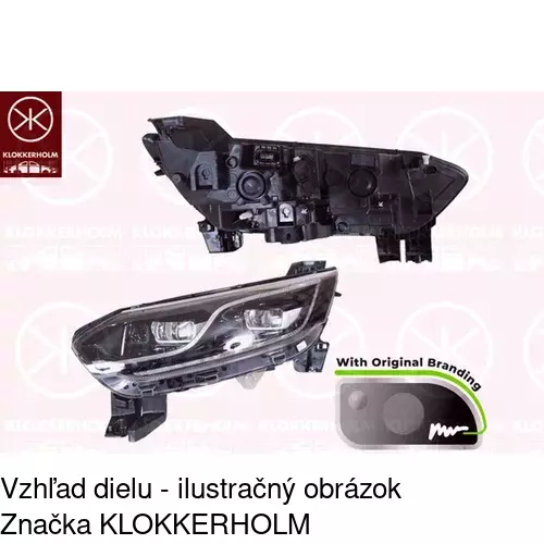 Hlavný reflektor POLCAR 60V209-V