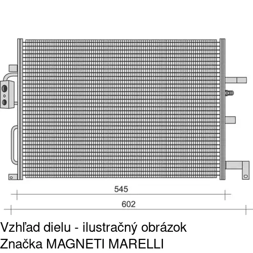 Chladiče klimatizácie POLCAR 6522K8C1