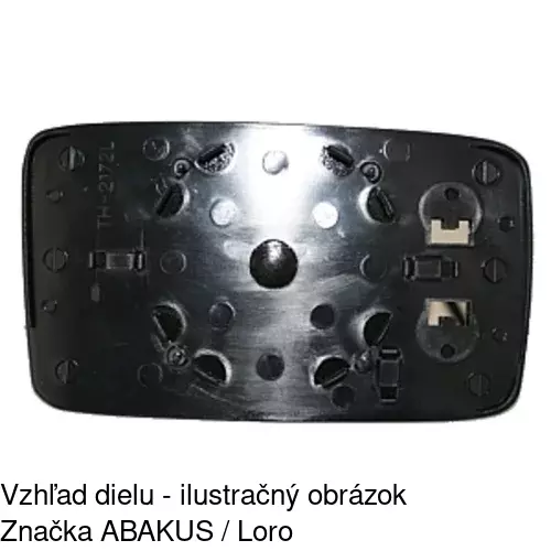 Vonkajšie zrkadlo POLCAR 6713511E