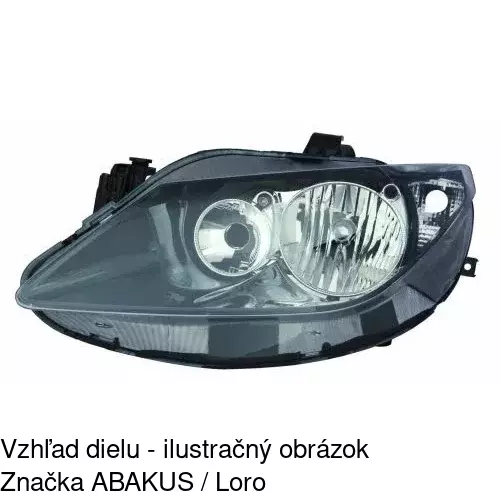 Hlavný reflektor POLCAR 6732095E - obr. 3