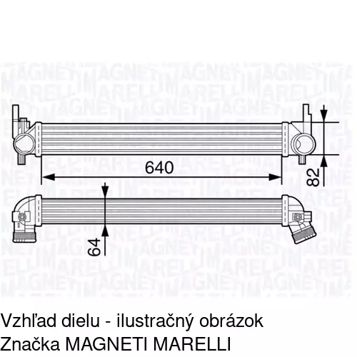 Chladiče vzduchu (Intercoolery) POLCAR 6732J8-1