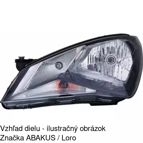 Hlavný reflektor POLCAR 67A110-E - obr. 1