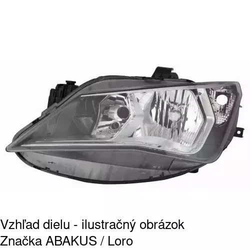 Hlavný reflektor POLCAR 67B1101V - obr. 5