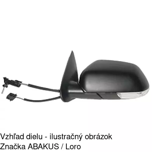 Vonkajšie zrkadlo POLCAR 6922516E - obr. 3