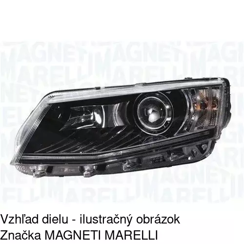 Hlavný reflektor POLCAR 69C1091U - obr. 1