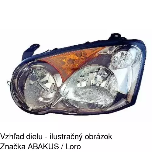 Hlavný reflektor POLCAR 721310-E