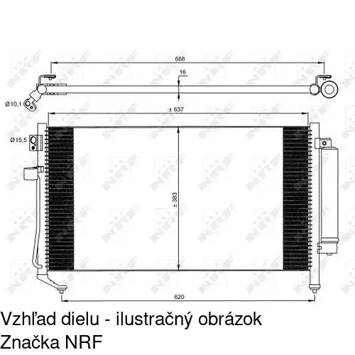 Chladiče klimatizácie POLCAR 7241K8C2