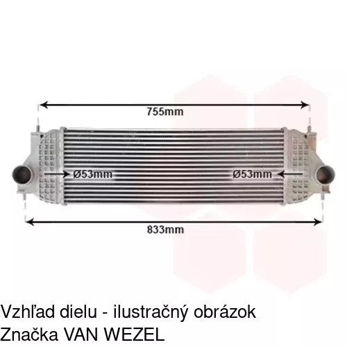 Chladiče vzduchu (Intercoolery) POLCAR 7426J8-1 - obr. 4