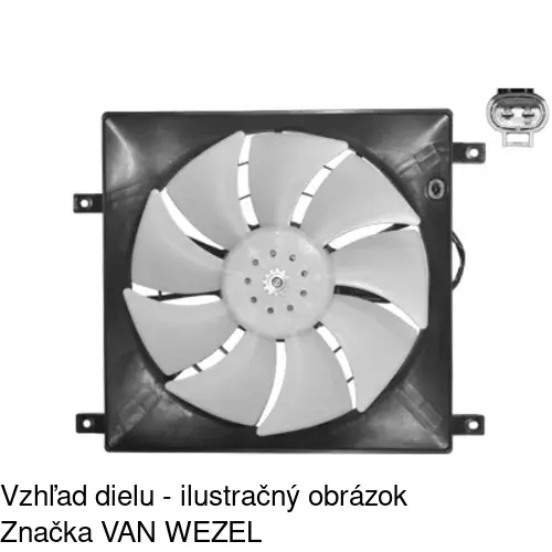 Ventilátory chladičov POLCAR 743523W2 - obr. 2