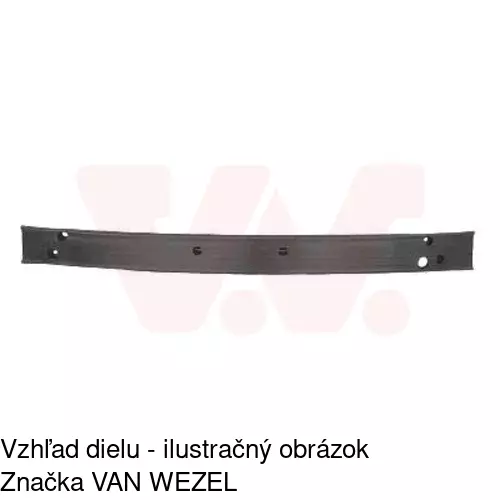 Výstuha nárazníka POLCAR 810307-3