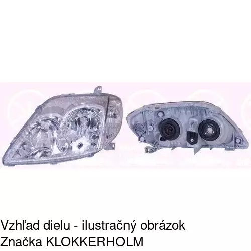 Hlavný reflektor POLCAR 8114094E