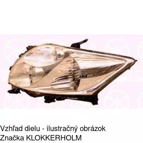 Hlavný reflektor POLCAR 8116104E - obr. 3