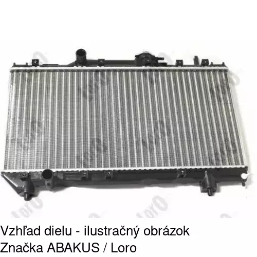 Chladiče vody 812208-5 /POLCAR/ - obr. 1