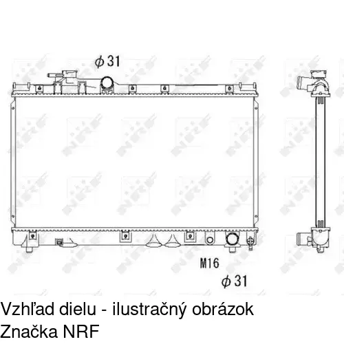 Chladiče vody POLCAR 8156081K - obr. 2