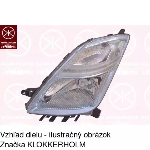 Hlavný reflektor 8162091E /POLCAR/ - obr. 3