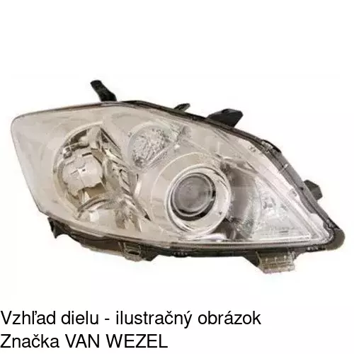 Hlavný reflektor POLCAR 81C1100E - obr. 5