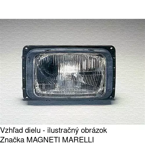 Hlavný reflektor POLCAR 900109-H