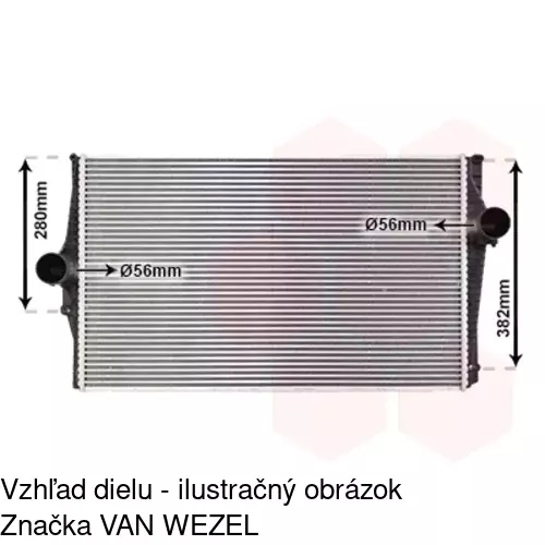 Chladiče vzduchu (Intercoolery) 9090J8-1 /POLCAR/ - obr. 3