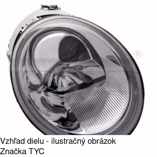 Hlavný reflektor POLCAR 950110-E