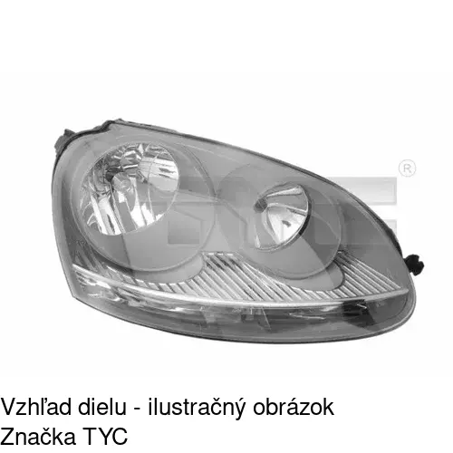 Hlavný reflektor POLCAR 9513100E