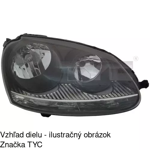 Hlavný reflektor POLCAR 9513102E