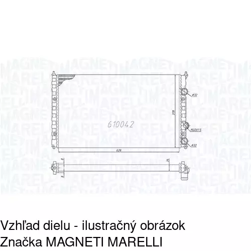 Chladiče vody POLCAR 952408A4 - obr. 2