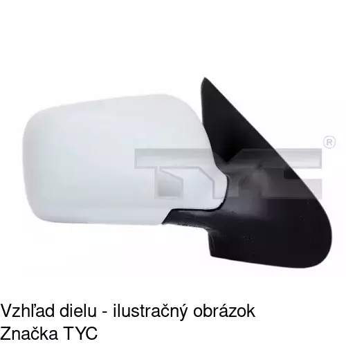 Vonkajšie zrkadlo POLCAR 9524524E - obr. 2