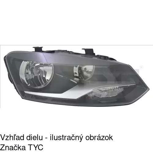 Hlavný reflektor POLCAR 9533092E