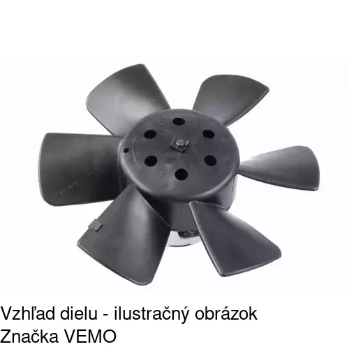 Ventilátor bez krytu / podpery POLCAR 953423U3 - obr. 4