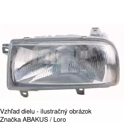 Hlavný reflektor POLCAR 953910-E - obr. 1